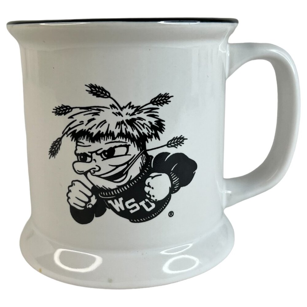 Wichita State University WSU Shockers Ceramic Coffee Mug 12 oz – For That Shocki